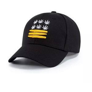 Unisex Leaf “Joint” Embroidered baseball Cap